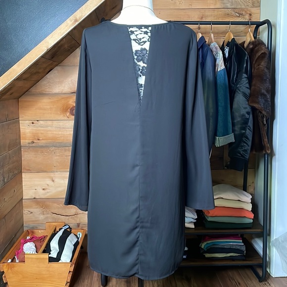 Tom Tailor Contemporary Long Sleeve Dress - Black - Picture 3 of 3